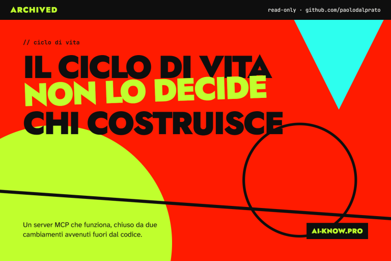 Vibe coding: le app hanno un ciclo di vita