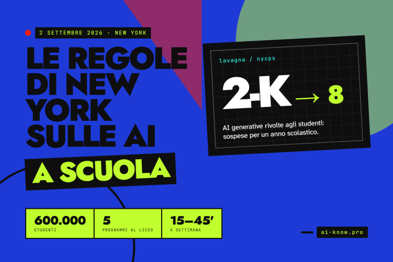 Regole AI nelle scuole di New York, cosa è stato deciso